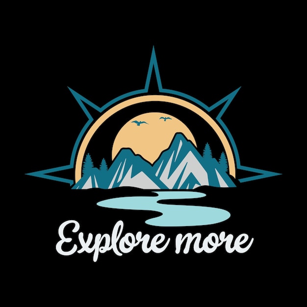 Explore more mountain logo