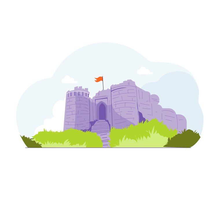 Vector explore punes heritage through detailed illustration