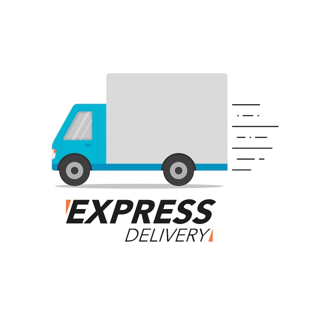 Express delivery icon concept