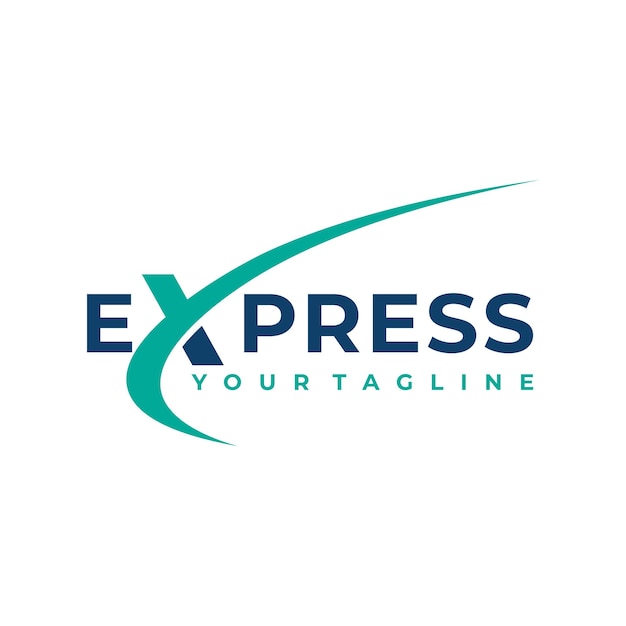 Express delivery logo vector design template