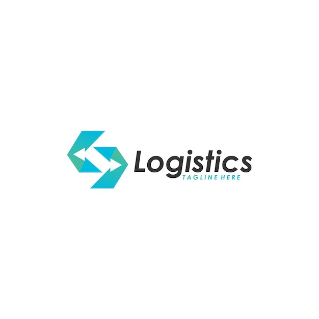 express logistics logo icon vector isolated