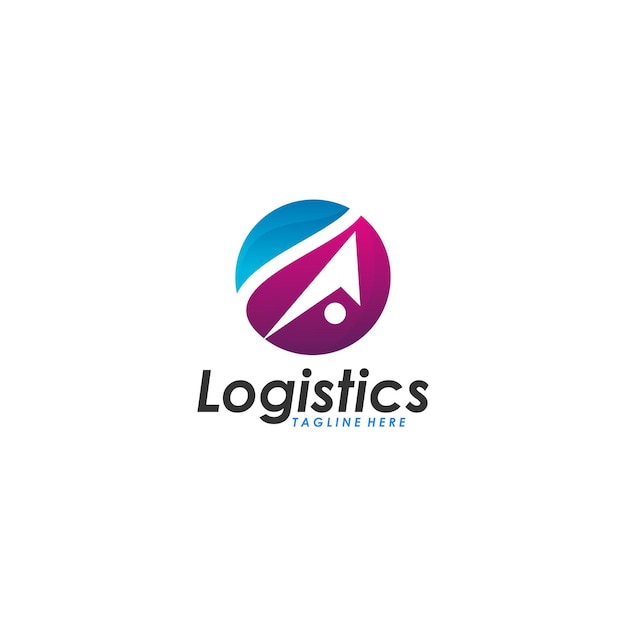 express logistiek logo pictogram vector geïsoleerd