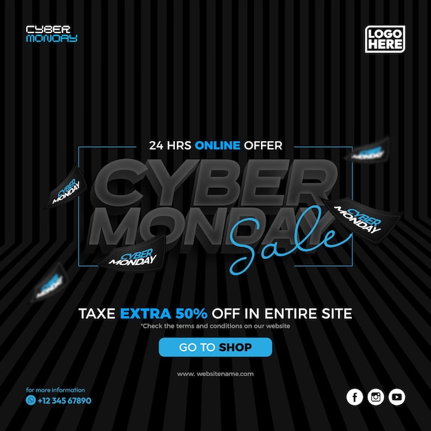 Expressieve Cyber Monday-aanbiedingen