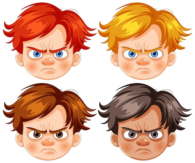 Vector expressions of childhood frustration