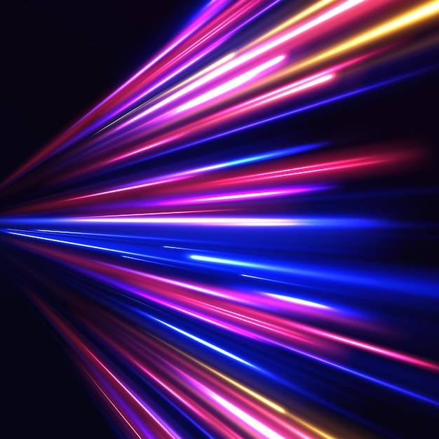 expressway car headlight effect speed connection vector background png line blur beam ray
