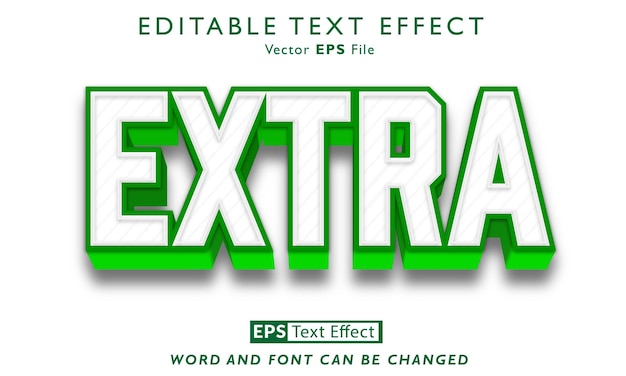 Extra teksteffect