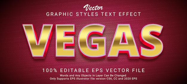 Vector extrude gold text style effect