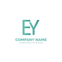 Ey abstract logo