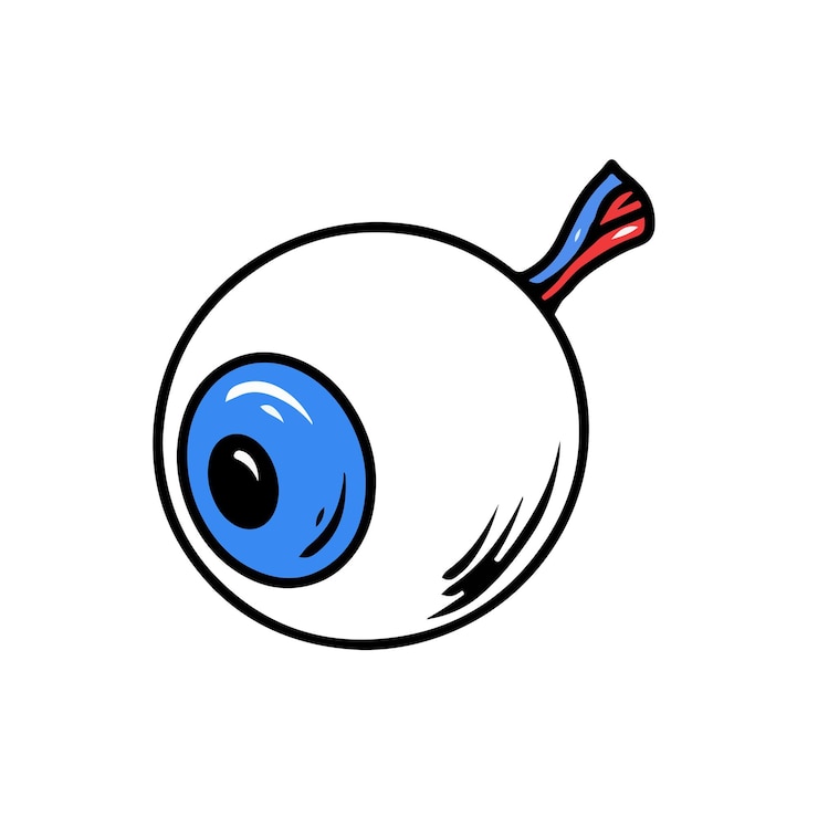 Vector eye ball illustration