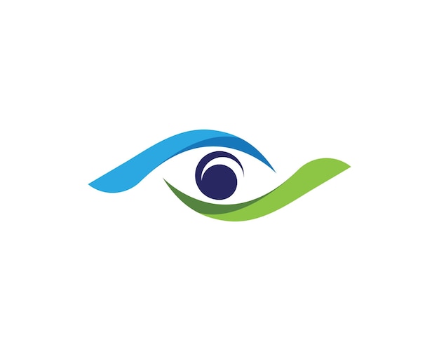 Eye Care vector logo design