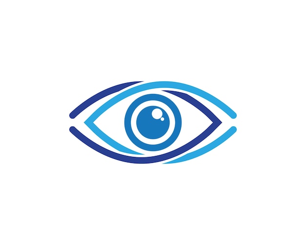 Eye Care vector logo design