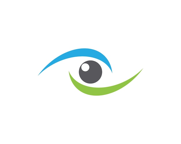 Eye Care vector logo design