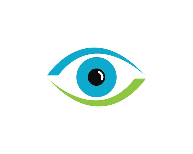 Eye Care vector logo design