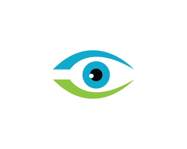 Eye Care vector logo design