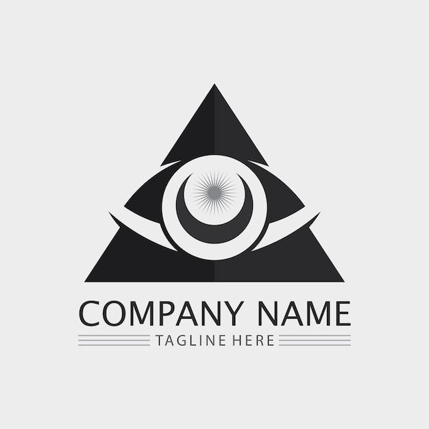 Eye Care vector logo design