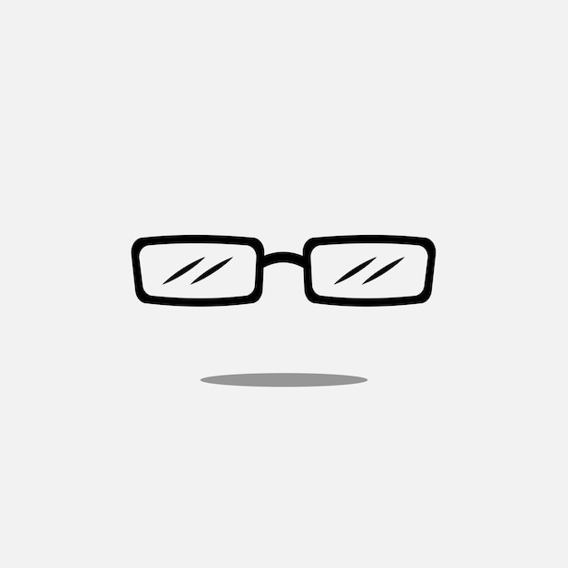 Vector eye glass icon