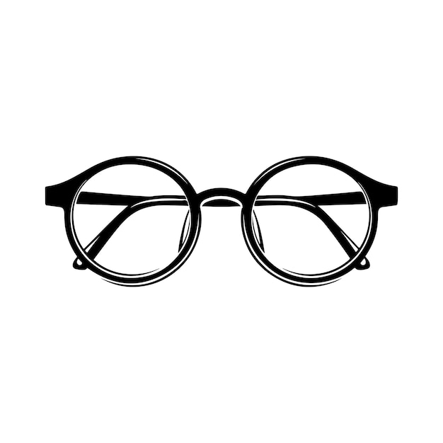 Eye glasses black Icon