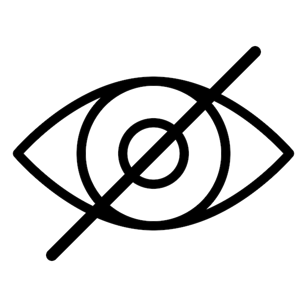 Eye icon vector design illustration design