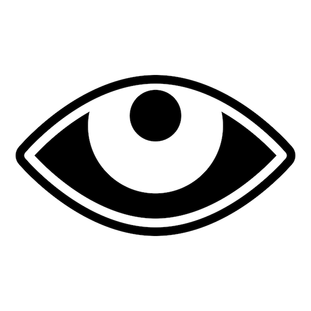 Eye icon vector design illustration design