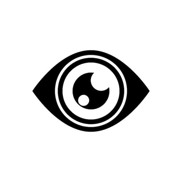 Vector eye icon vector design illustration