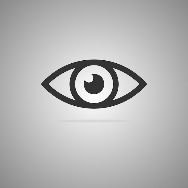 Векторная иллюстрация eye_icon