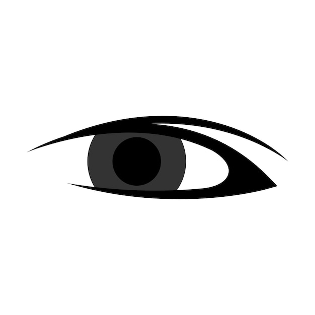 Eye icon vector