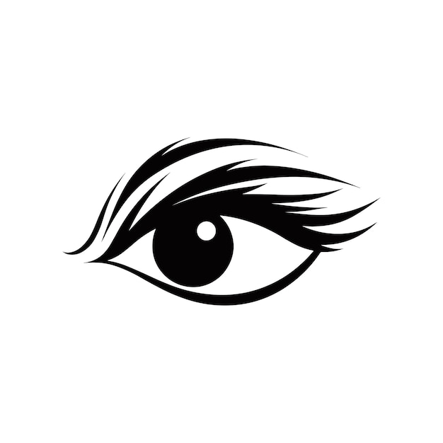 eye lash logo