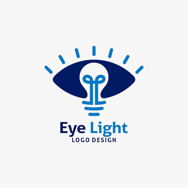 Eye light logo design