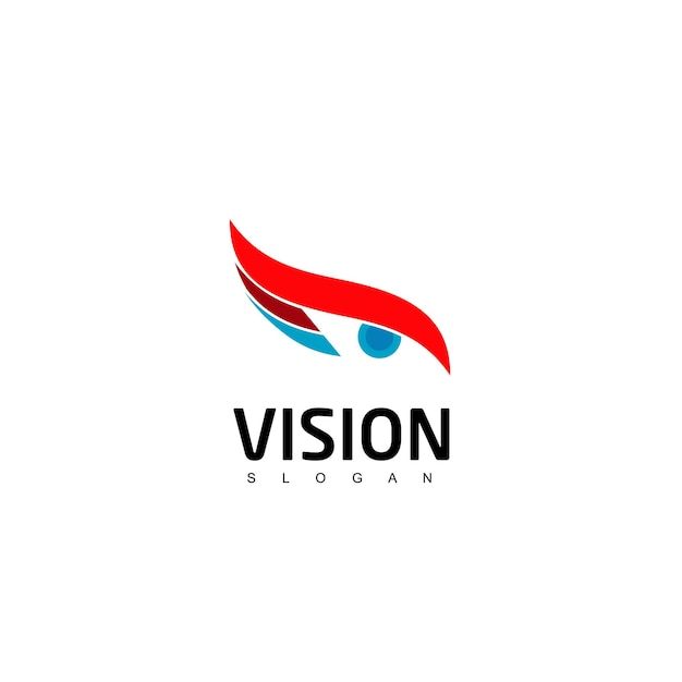 Eye logo design template