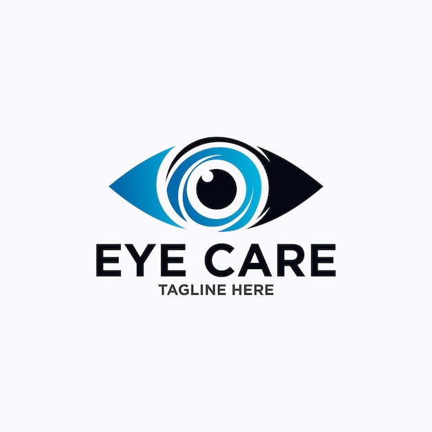 Шаблон дизайна логотипа глаз
