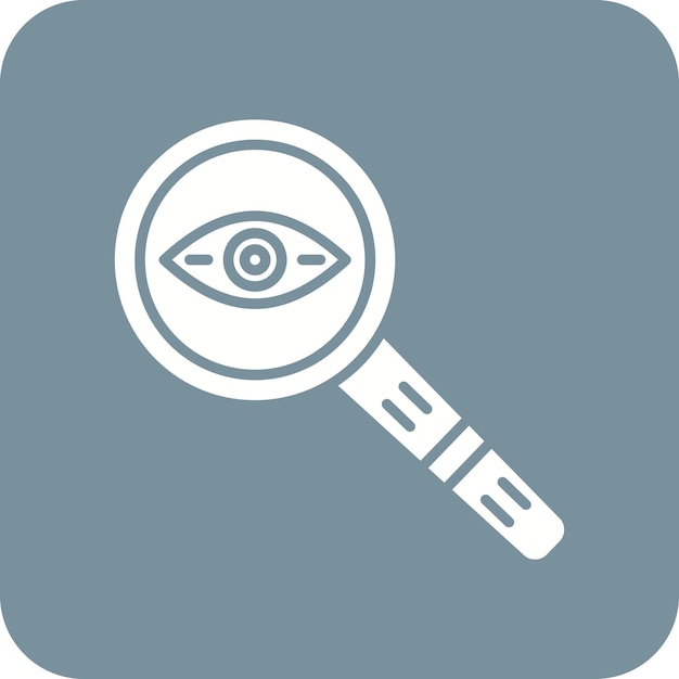 Eye Magnifier icon vector image Can be used for Online Marketing