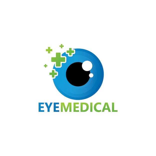 Eye Medical Logo Template Design