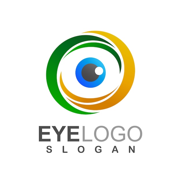 Eye Optical Logo-sjabloon
