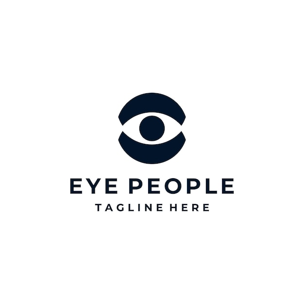 Eye people logo design inspiration