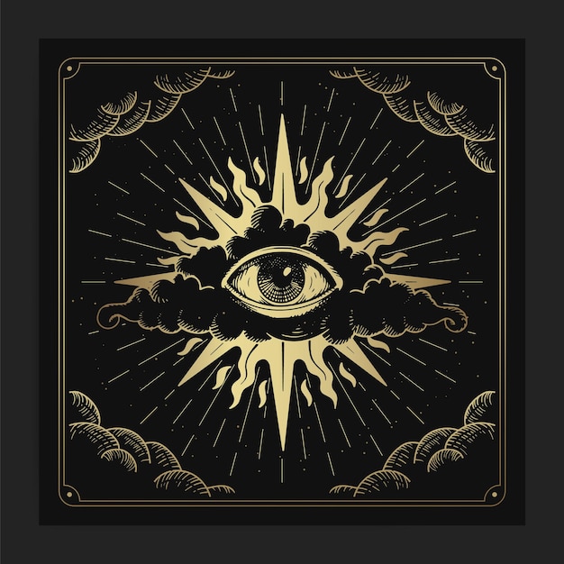 Vector the eye of providence