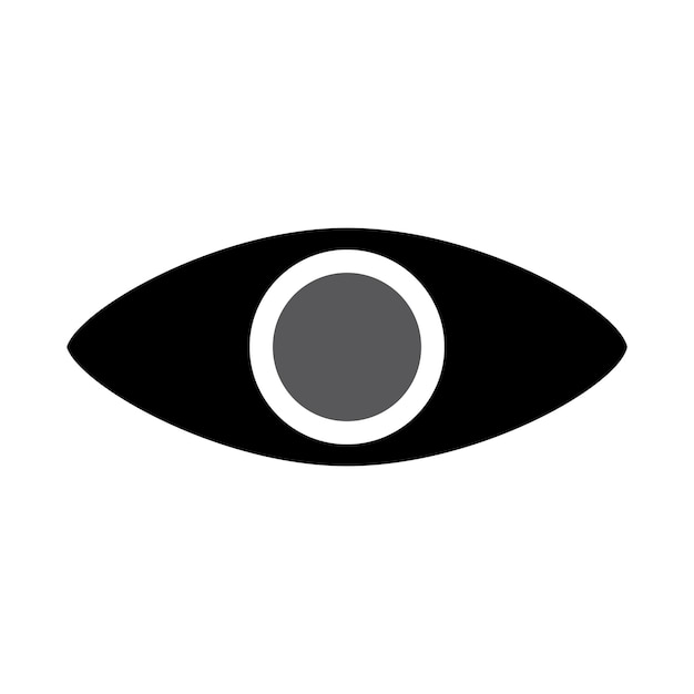 Eye vector icon