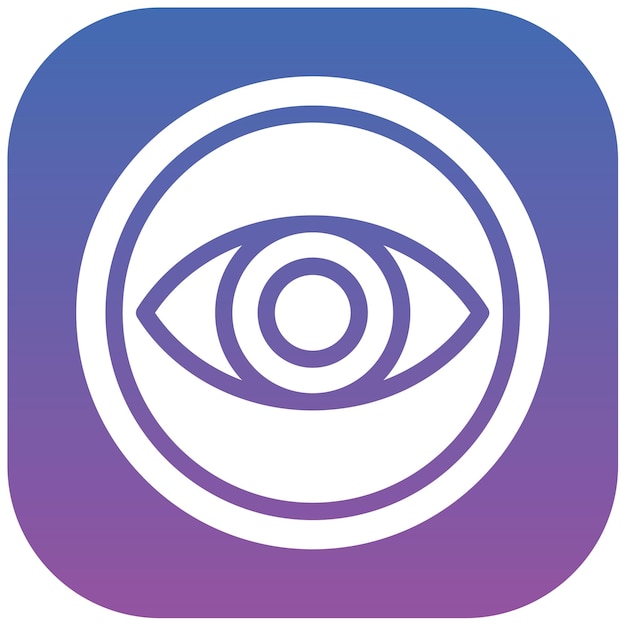 眼のベクトルイラスト