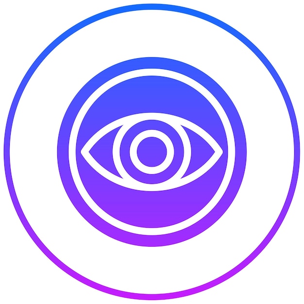 眼のベクトルイラスト