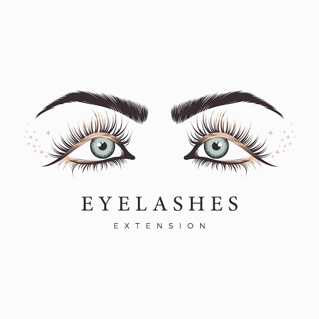 Eyelash logo