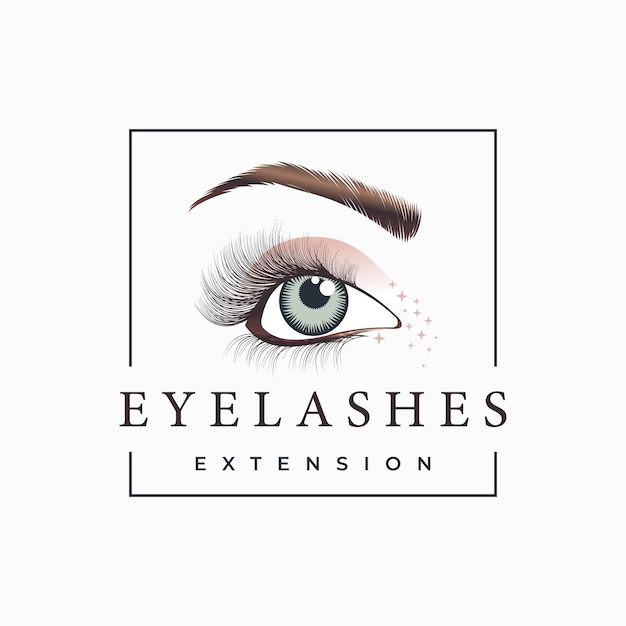 Eyelash logo