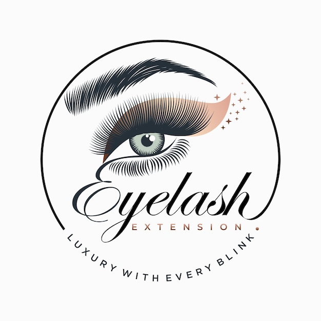 Eyelash logo