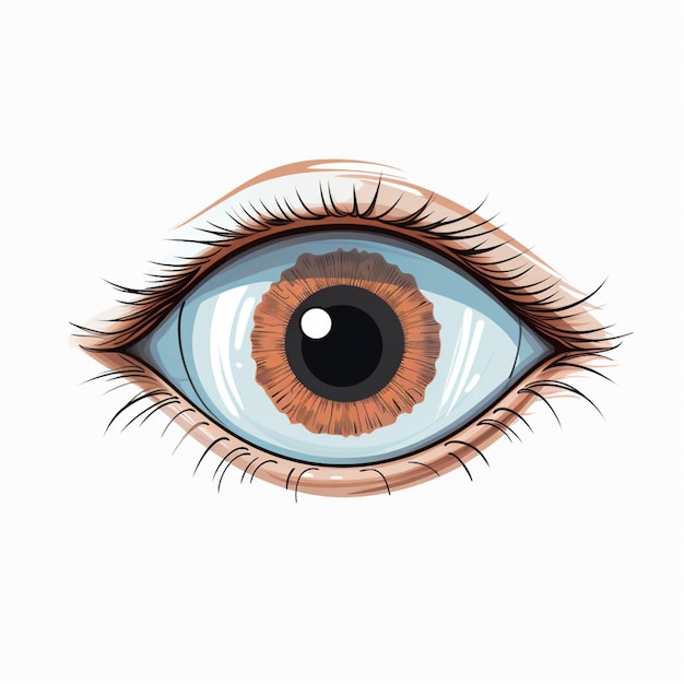 Eyes cartoon vector