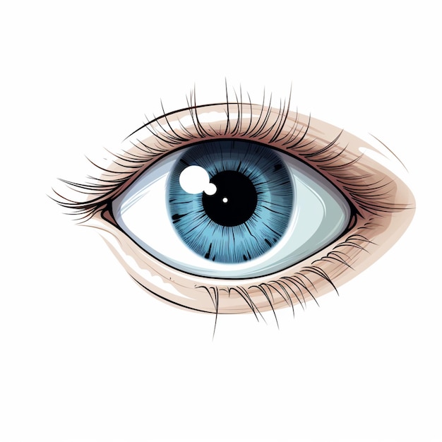 Eyes cartoon vector