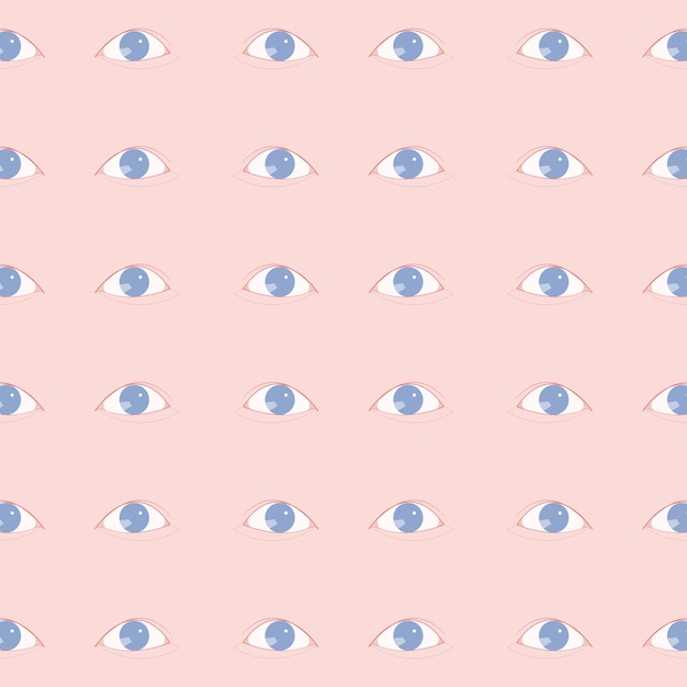 Eyes Illustration Pattern