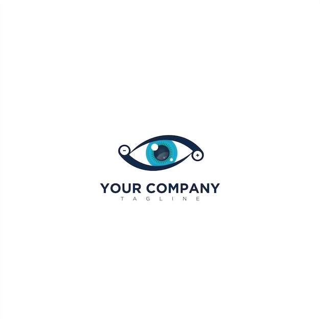 Vector eyes logo optic store vector healthy