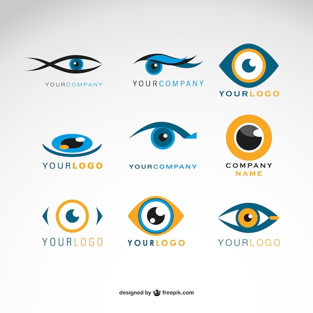 Eyes logos