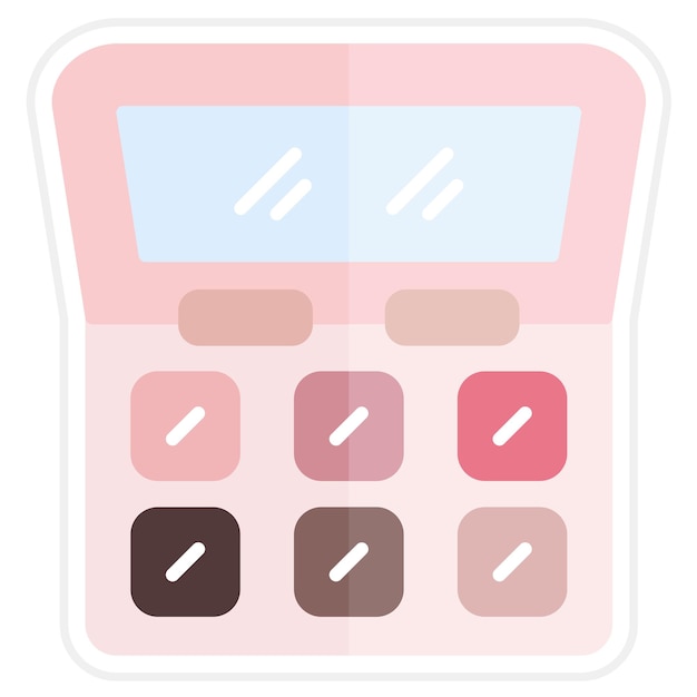 Eyeshadow icon vector image Can be used for Cosmetics