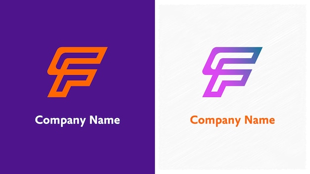 F belettering Logo