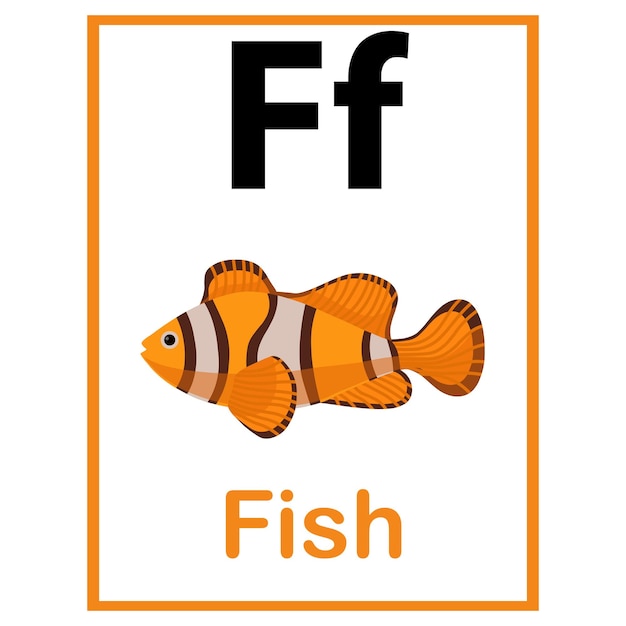 Vector f for fish