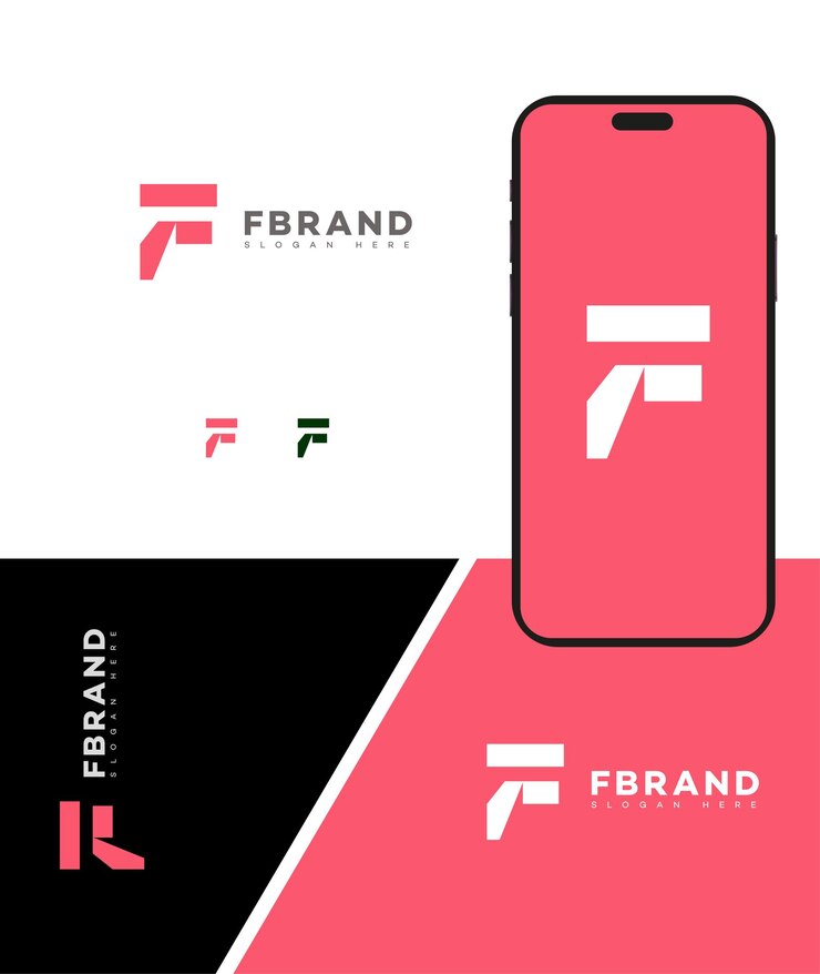 Vector f letter logo icon brand identity f letter sign symbol template